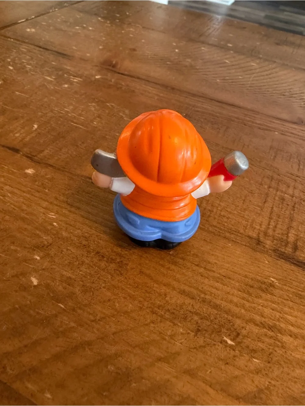 Fisher Price Little People construction worker Eddie as is